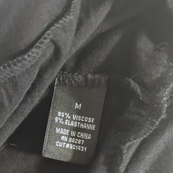 BCBG Black Camisole with Embellished Straps - Picture 5 of 8